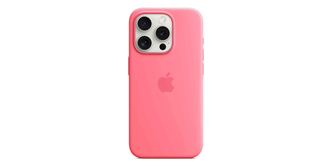 Чехлы для смартфонов APPLE iPhone 15 Pro Silicone Case With MagSafe (Pink) (MWNJ3ZM/A)