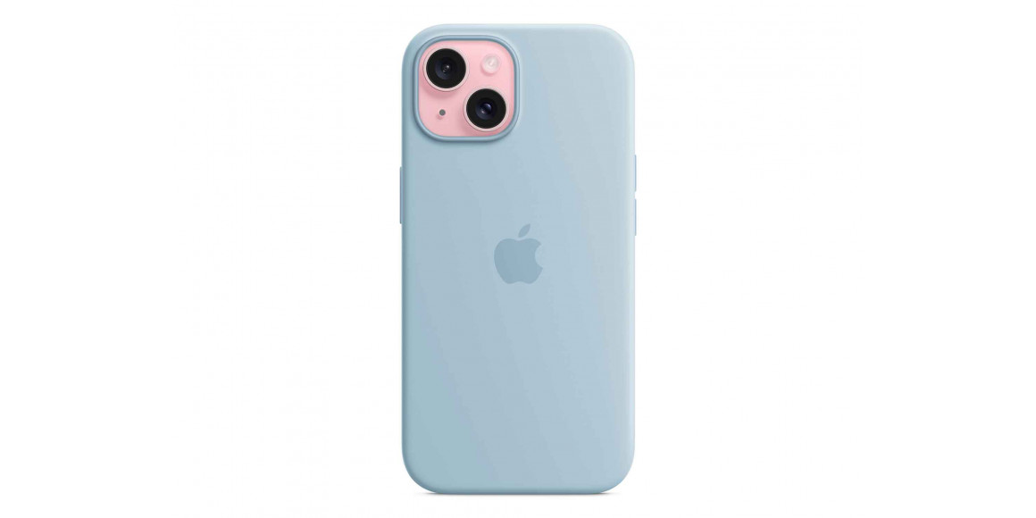 Чехлы для смартфонов APPLE iPhone 15 Silicone Case With MagSafe (Light Blue) (MWND3ZM/A)