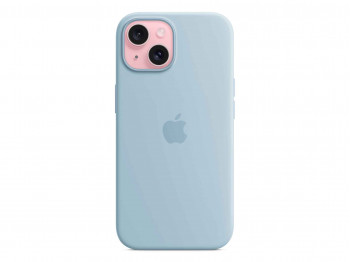 Cover for smartphone APPLE iPhone 15 Silicone Case With MagSafe (Light Blue) (MWND3ZM/A)