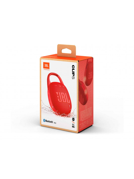 Bluetooth speaker JBL Clip 5 (RD) 