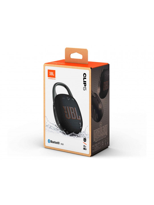 Bluetooth динамик JBL Clip 5 (BK) 