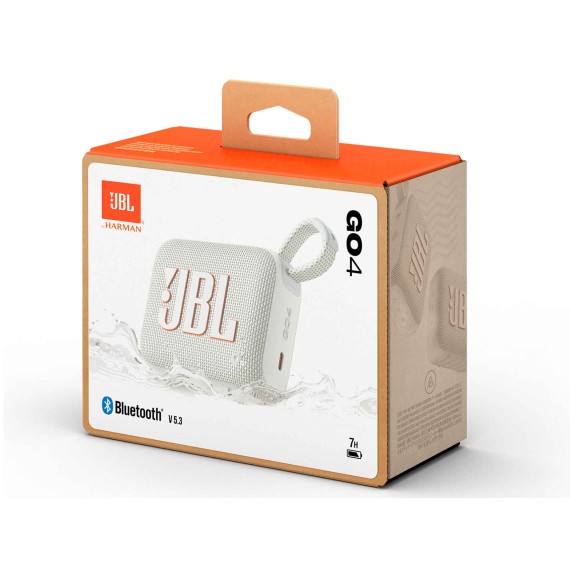 Bluetooth динамик JBL GO 4 (WH) 