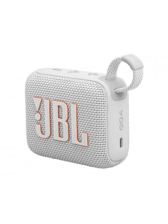 Bluetooth динамик JBL GO 4 (WH) 