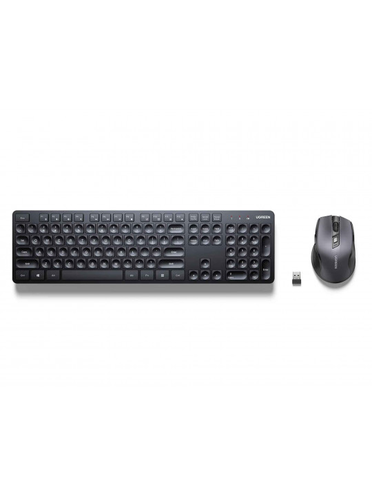 Keyboard UGREEN Wireless Combo (BK) (15659)