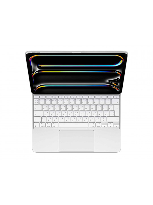 Keyboard APPLE Magic Keyboard for iPad Pro 13-inch (M4) (RUS) (White) (MWR43RS/A)