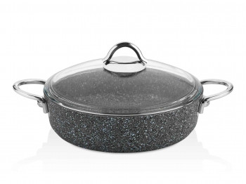 Կաթսաներ FALEZ PDR1014 PEDRA GREY LINE S.S HANDLE SAUCEPAN IND.30CM 