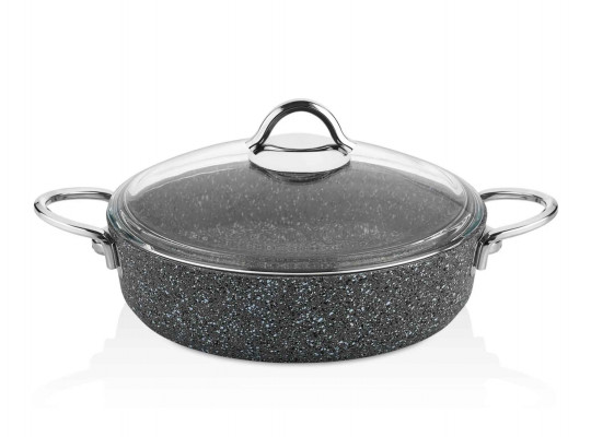 Кастрюли FALEZ PDR1014 PEDRA GREY LINE S.S HANDLE SAUCEPAN IND.30CM 