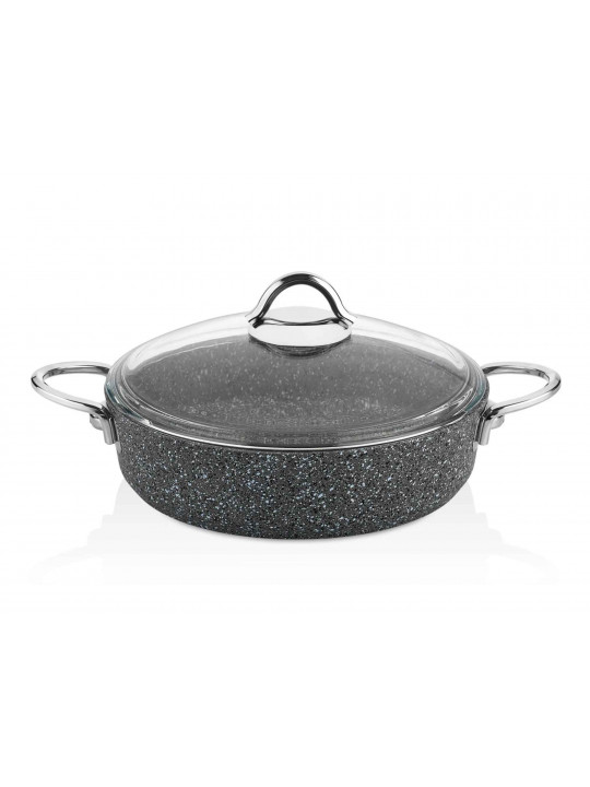 Կաթսաներ FALEZ PDR1014 PEDRA GREY LINE S.S HANDLE SAUCEPAN IND.30CM 