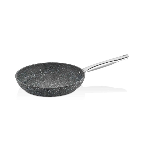 Сковорода FALEZ PDR1005 PEDRA GREY S.S HANDLE IND. 28CM 