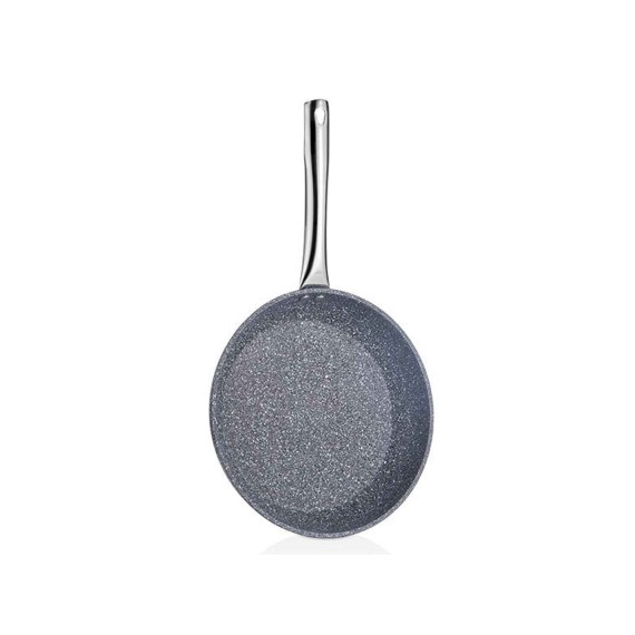 Сковорода FALEZ PDR1005 PEDRA GREY S.S HANDLE IND. 28CM 