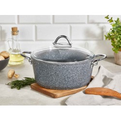 Casserols FALEZ PDR1007 PEDRA GREY LINE S.S HANDLE IND.20CM 