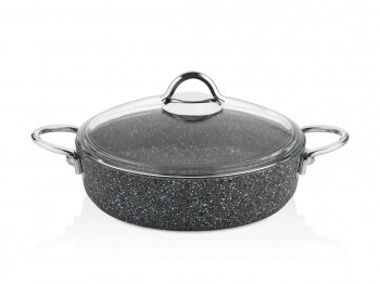 Кастрюли FALEZ PDR1012 PEDRA GREY LINE S.S HANDLE SAUCEPAN IND.26CM 