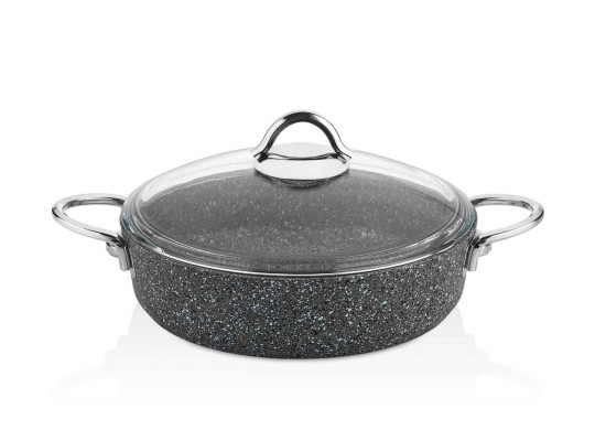 Кастрюли FALEZ PDR1012 PEDRA GREY LINE S.S HANDLE SAUCEPAN IND.26CM 