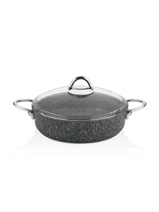 Կաթսաներ FALEZ PDR1012 PEDRA GREY LINE S.S HANDLE SAUCEPAN IND.26CM 