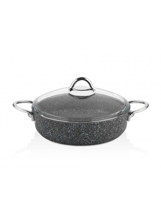 Կաթսաներ FALEZ PDR1013 PEDRA GREY LINE S.S HANDLE SAUCEPAN IND.28CM 