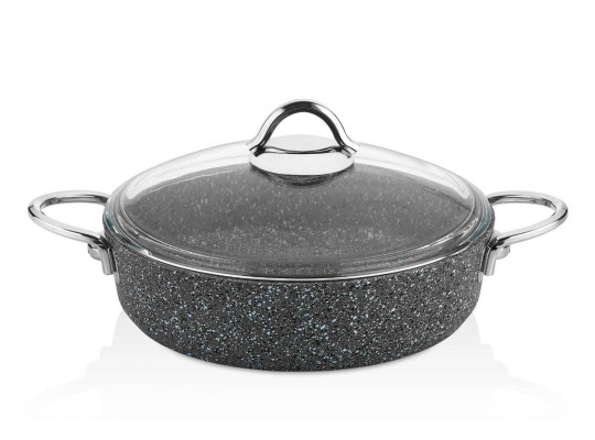 Կաթսաներ FALEZ PDR1011 PEDRA GREY LINE S.S HANDLE SAUCEPAN IND.24CM 