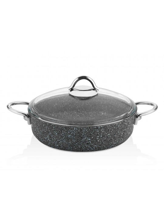 Кастрюли FALEZ PDR1011 PEDRA GREY LINE S.S HANDLE SAUCEPAN IND.24CM 