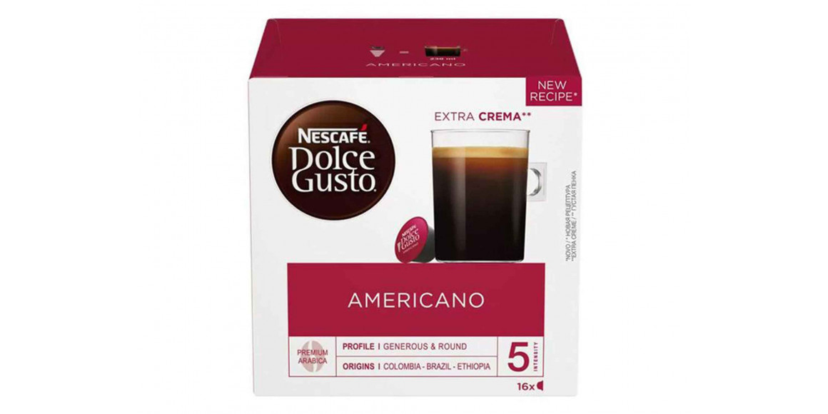 Кофе капсулы NESCAFE DOLCE GUSTO AMERICANO 