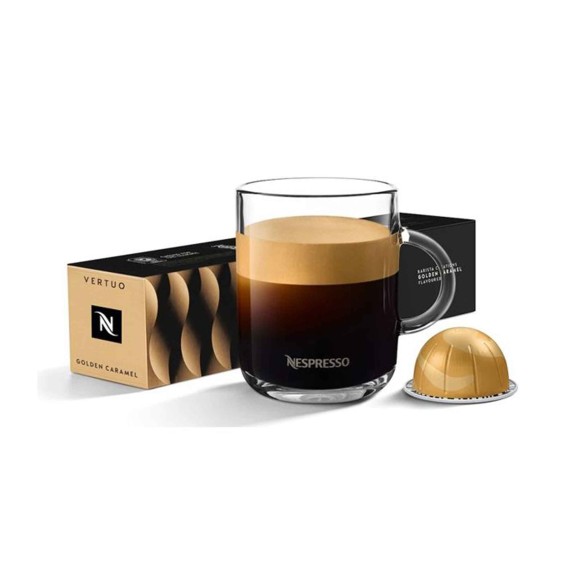 Кофе капсулы NESPRESSO VERTUO GOLDEN CARAMEL 