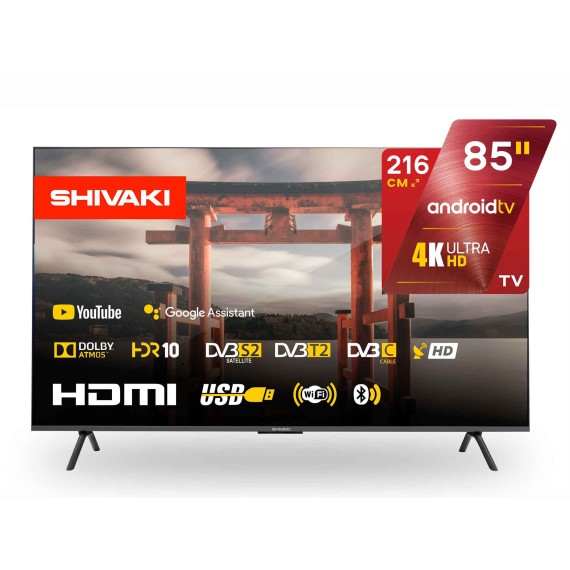 Հեռուստացույց SHIVAKI S85LU9500 BLACK 