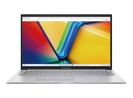 Notebook ASUS VivoBook 17 X1704VA-AU256 (i5-1335U)17.3 16GB 512GB (Cool Silver) 90NB10V1-M009D0