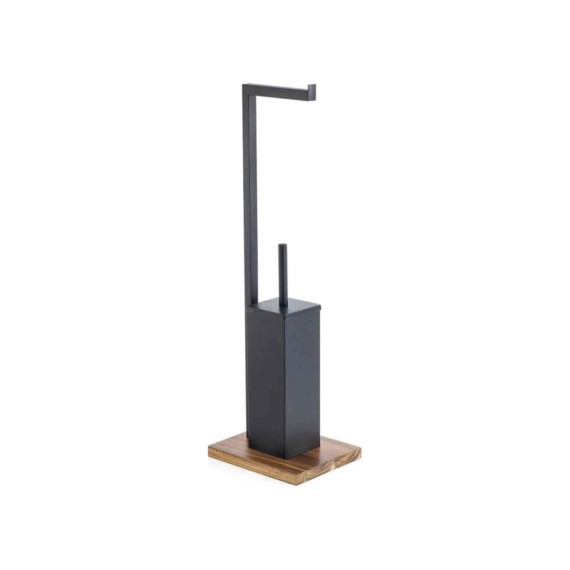 Bath accessories UNISTOR RICHARD WITH T.BRUSH BLACK (212970)