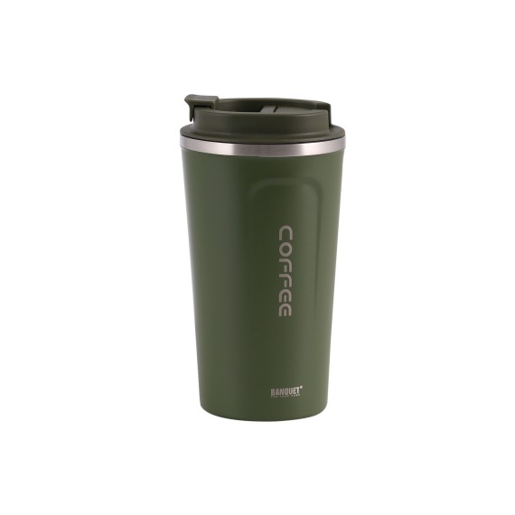 Термос BANQUET 48788564 ARTY GREEN MUG TRAVEL 450ML 
