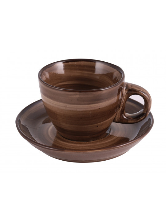 Cup BANQUET 60322822 PALAS FOR COFFEE BROWN 90ML 