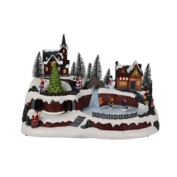 Новогодные декоративные аксессуары KOOPMAN XMAS SCENE 41X27CM (ABG101100)