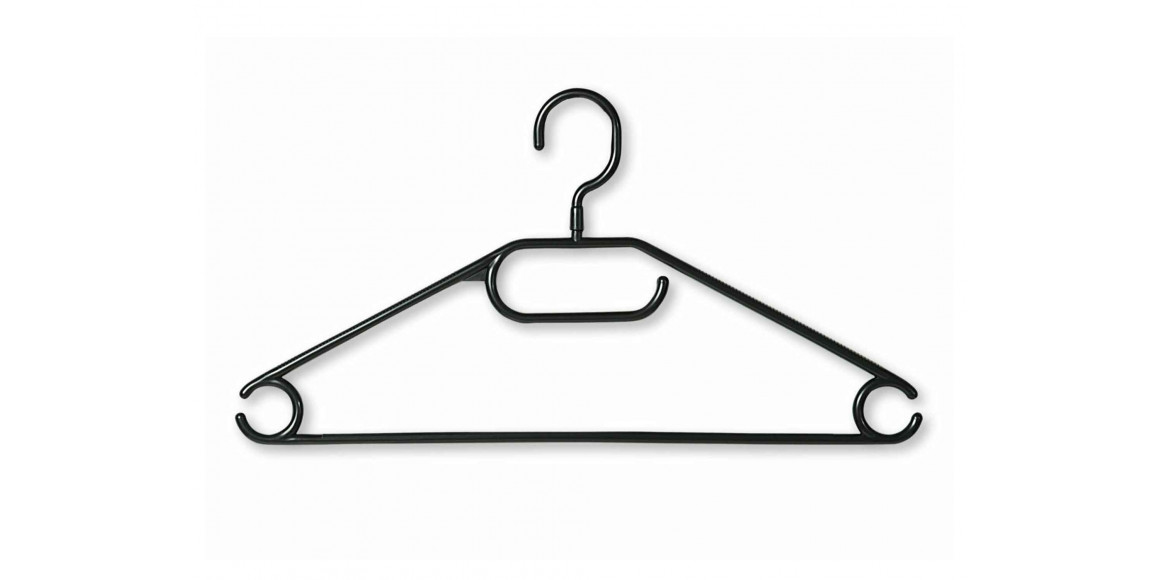 Hanger KESPER 16770 PLASTIC 10PC BLACK 