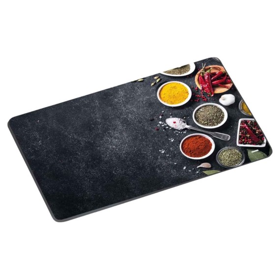Chopping board KESPER 36462 GLASS SPICE 38x28.5CM 