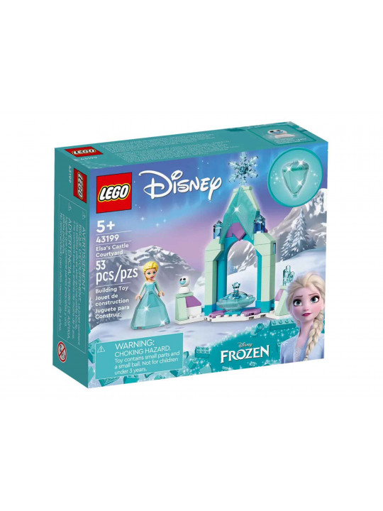 Blocks LEGO 43199 DISNEY PRINCESS Էլզայի ամրոցի բակը 