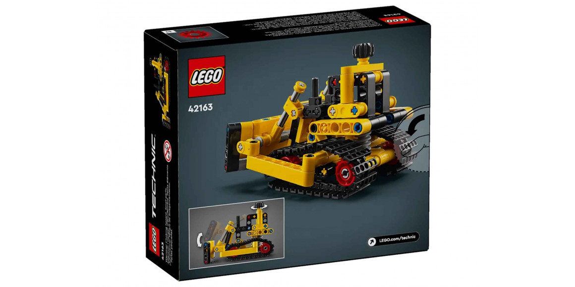 Blocks LEGO 42163 TECHNIC Հզոր Բուլդոզեր 