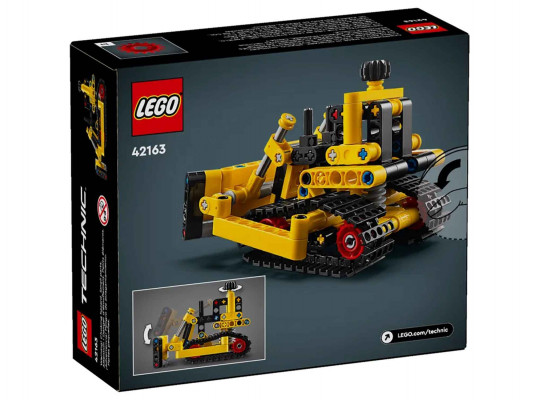 Կոնստրուկտոր LEGO 42163 TECHNIC Հզոր Բուլդոզեր 