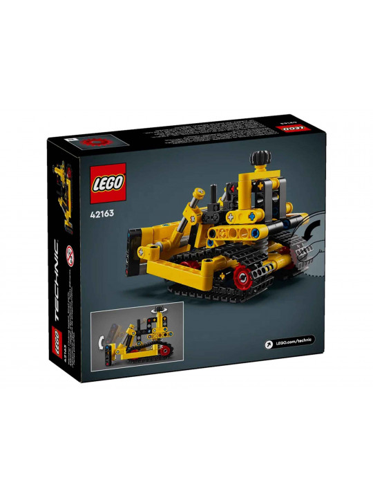 Կոնստրուկտոր LEGO 42163 TECHNIC Հզոր Բուլդոզեր 