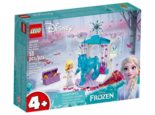 Կոնստրուկտոր LEGO 43209 DISNEY PRINCESS Էլզայի և Նոկկայի սառցե ախոռը 