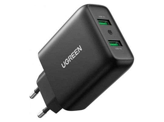 Power adapter UGREEN CD161 36W QC 3.0 (WH) (10216)