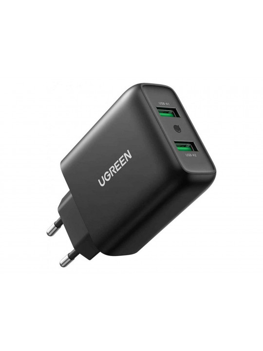 Power adapter UGREEN CD161 36W QC 3.0 (WH) (10216)