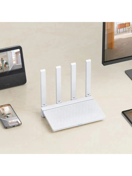 Network device XIAOMI WIFI ROUTER AX3000T (White) (DVB4441GL)