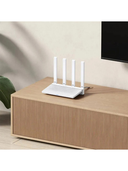 Ցանցային սարք XIAOMI WIFI ROUTER AX3000T (White) (DVB4441GL)