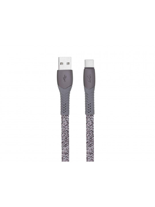 Cable RIVACASE PS6102 USB-A to Type-C 1.2m (GR) 