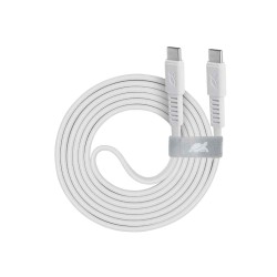 Cable RIVACASE PS6005 WT12 Type-C to Type-C 1.2m (WH) 