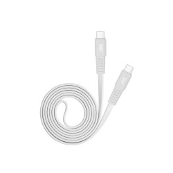 Cable RIVACASE PS6005 WT12 Type-C to Type-C 1.2m (WH) 