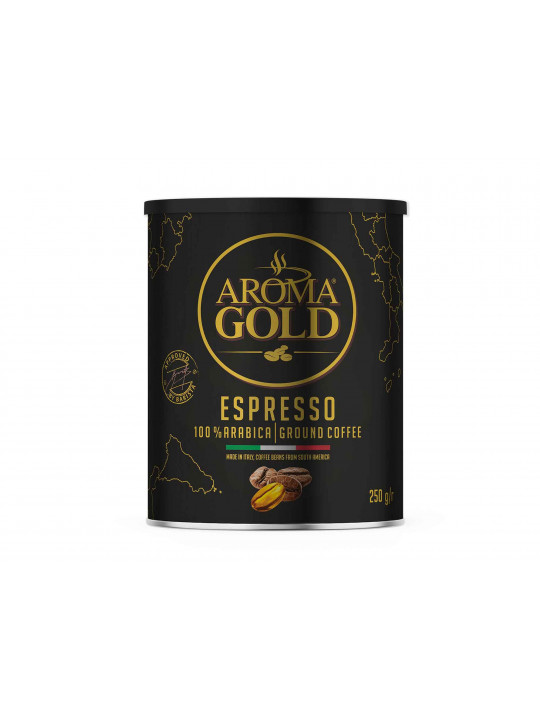 Աղացած սուրճ AROMA GOLD ESPRESSO 100% (250g)