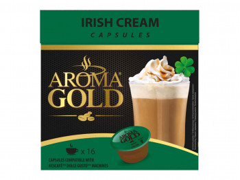 Coffee capsules AROMA GOLD IRISH CREAM (16PSC)