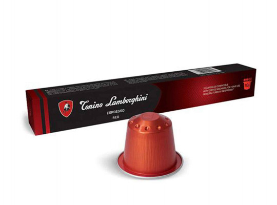 Coffee capsules LAMBORGHINI ESPRESSO RED (10PSC)