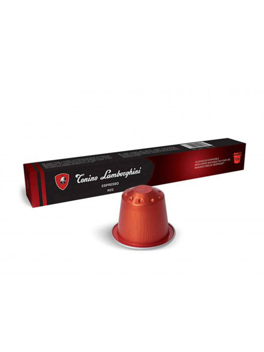 Coffee capsules LAMBORGHINI ESPRESSO RED (10PSC)