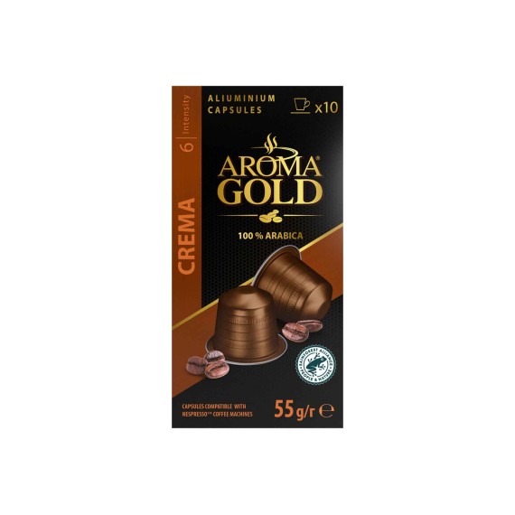 Кофе капсулы AROMA GOLD CREAM (10PSC)