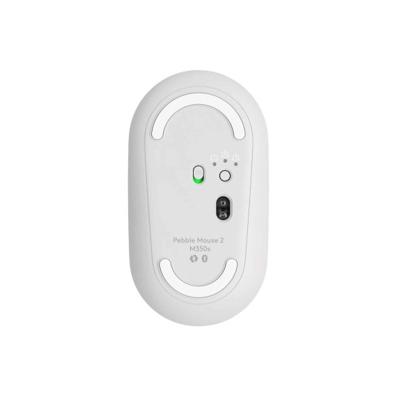 Компьютерные мыши LOGITECH M350s Pebble 2  (White) (L910-007013)