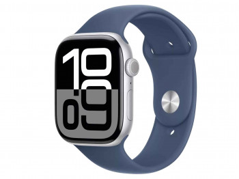 Սմարթ ժամացույց APPLE WATCH SERIES 10 42MM SILVER DENIM SPORT BAND (A2722) (MWWA3QI/A)